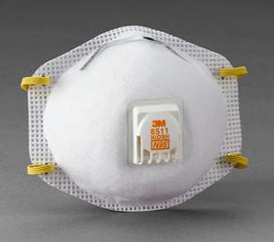 3M 8511 N95防护口罩（带呼气阀）