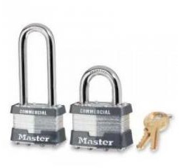 Masterlock/玛斯特锁 1KAMCNLJ钢千层锁具(同花钥匙)