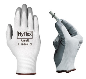 HyFlex Foam White丁腈手套涂层