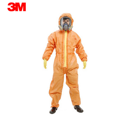 3M 带帽连体防护服